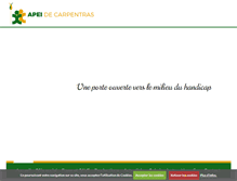 Tablet Screenshot of apei-carpentras.com